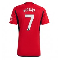 Manchester United Mason Mount #7 Replika Hemmatröja 2023-24 Kortärmad